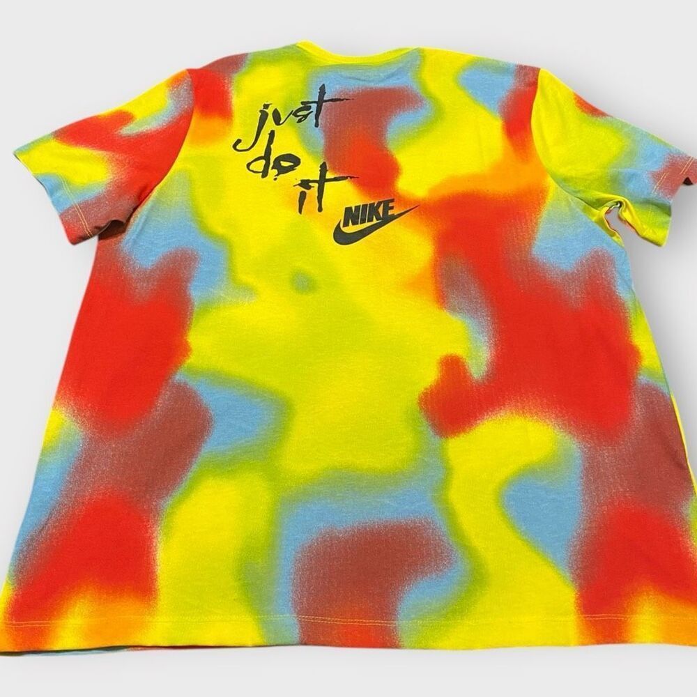 Nike Actions Speak Louder Than Anything Tie Dye T-Shirt Mens size XL CQ7173-100 - Picture 5 of 11